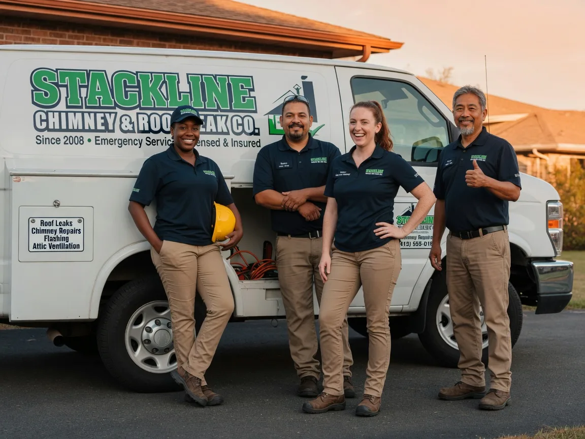 Chimney flashing repair company in Reynoldsville, PA